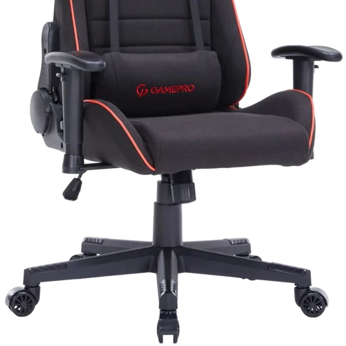 Игровое кресло Gamepro GC575FB Size L Fabric Black&Red фото 8