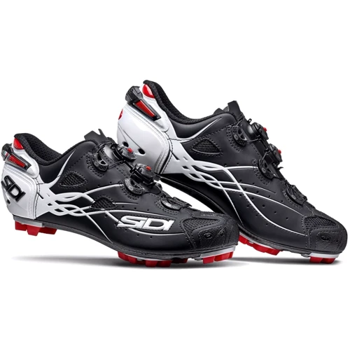 Велотуфли МТБ Sidi Tiger Carbon SRS Matt Black/White 41 (CTIGERBW41)
