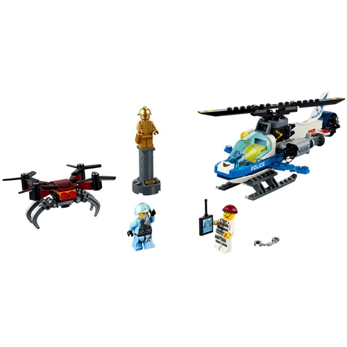 Конструктор LEGO City Повітряна поліція: гонитва дронів (60207): Серія City