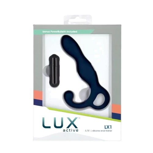 Массажер простаты Lux Active – LX1 – Anal Trainer 5.75" – Dark Blue