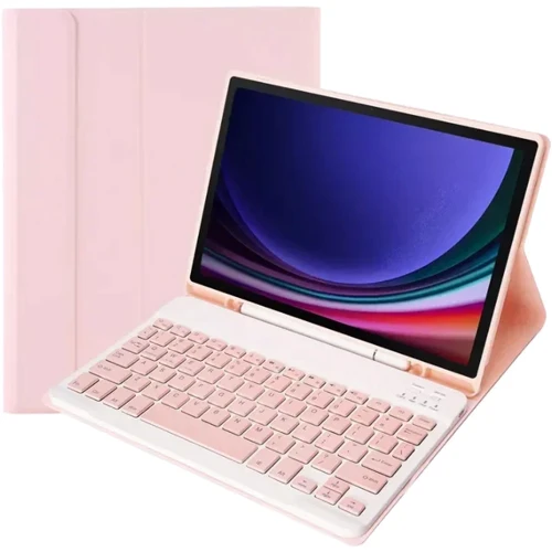 Аксессуар для планшетных ПК BeCover Case Smart Keyboard Pink for Samsung X115 Galaxy Tab A9 (712359): Цвет розовый