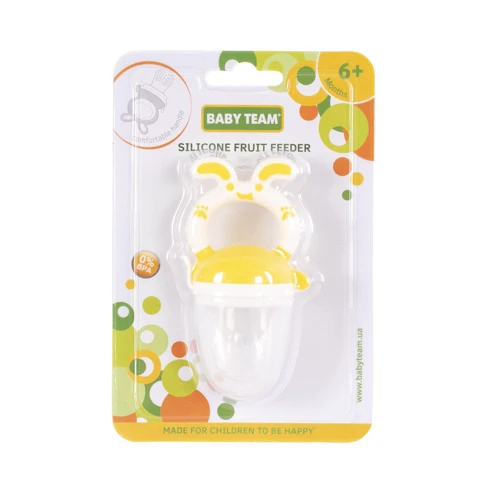 Фрут фидер силиконовый Baby Team желтый (6203): Производитель Baby Team
