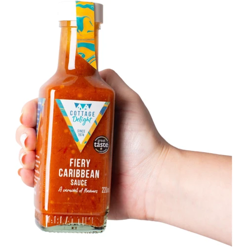 Соус карибский острый Cottage Delight Fiery Caribbean Sauce 220 мл (5021039024015) фото 1