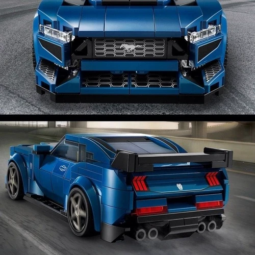 Конструктор LEGO Speed Champions Спортивний автомобіль Ford Mustang Dark Horse 344 деталі (76920) фото 7