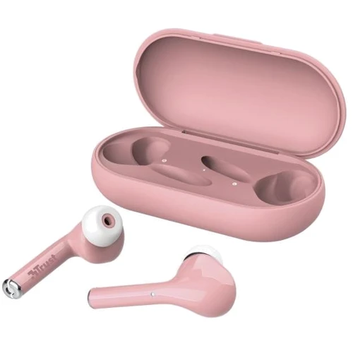 Наушники Trust Nika Touch True Wireless Mic Pink (23704): Тип крепления без креплений