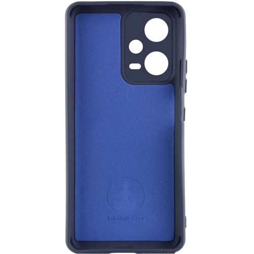 Аксессуар для смартфона Lakshmi Case Silicone Cover Full Camera Midnight Blue for Xiaomi Redmi Note 12 5G / Poco X5 5G: Материал силикон