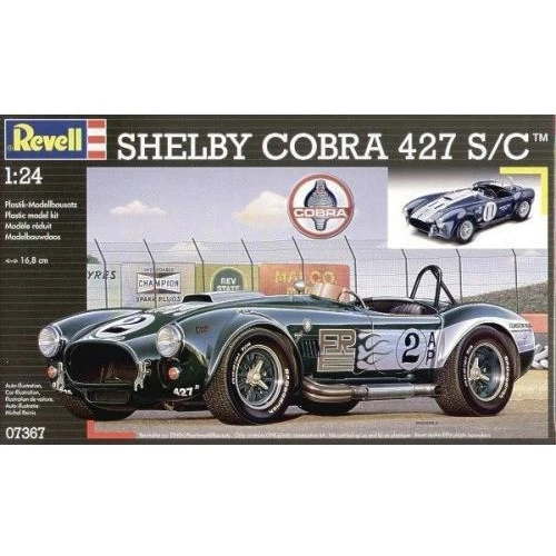 Модель Revell Shelby Cobra 427 S/C, 1:24 (7367)