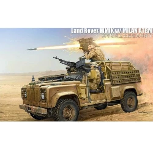 Модель Hobby Boss Джип Land Rover WMIK w/ MILAN ATGM (HB82447)