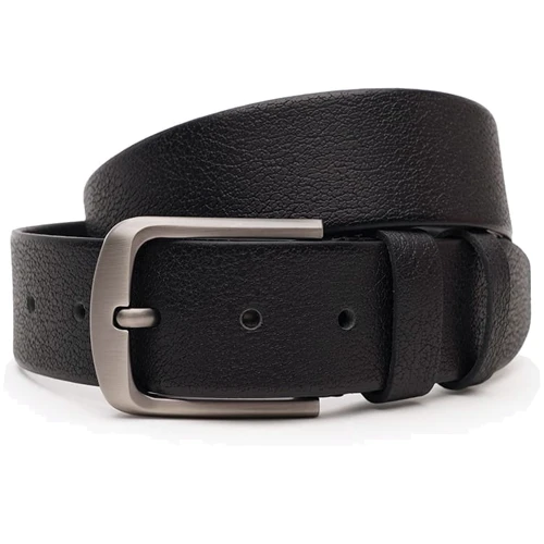 Мужской ремень Borsa Leather черный (V1125DPL04-black)
