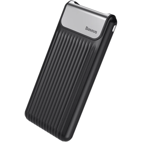 Внешний аккумулятор Baseus Power Bank 10000mAh Thin QC3.0 Dual input Digital LCD Black (PPYZ-C01): Тип батареи Литий-полимерные