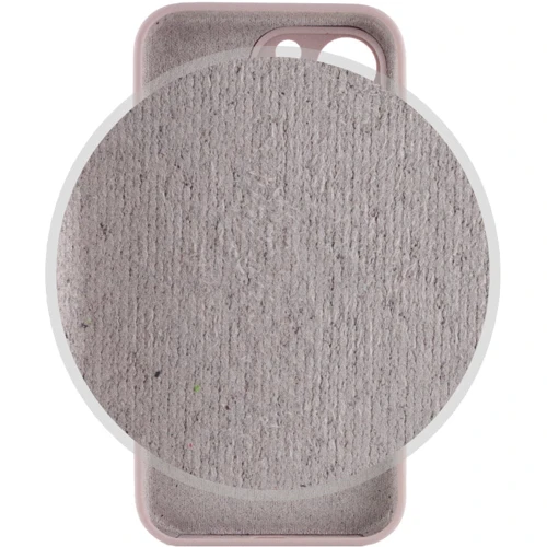 Чехол для iPhone Mobile Case Silicone Case Full Camera Protective Lavender for iPhone 15 Pro Max: Материалы Силикон