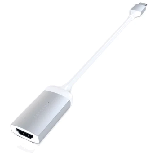 Адаптер Satechi Adapter USB-C to HDMI Silver (ST-TC4KHAS): Интерфейс подключения USB-C