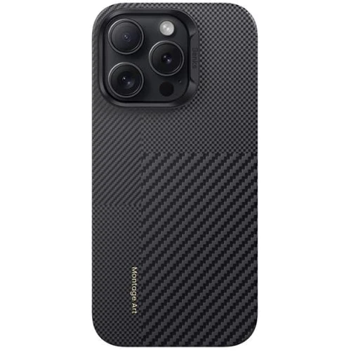 Чохол для iPhone Benks MagClap ArmorAir Case Montage Black для iPhone 16 Pro Max: Матеріали Кевлар