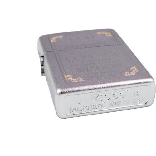 Зажигалка Zippo 205 Serenity Prayer Satin Chrome (28458) фото 4