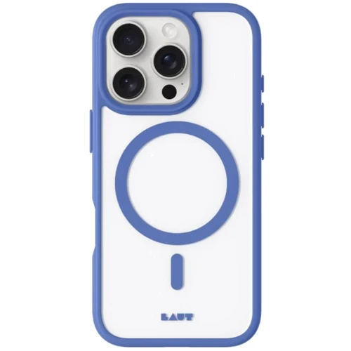 Чехол для iPhone LAUT HUEX PROTECT MagSafe Light Blue (L_IP24D_HPT_BL) for iPhone 16 Pro Max