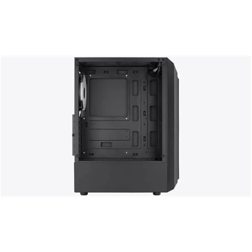 Корпус AeroCool Bionic-G-BK-v2 (ACCM-PV34113.11): Матеріал передній панелі пластик