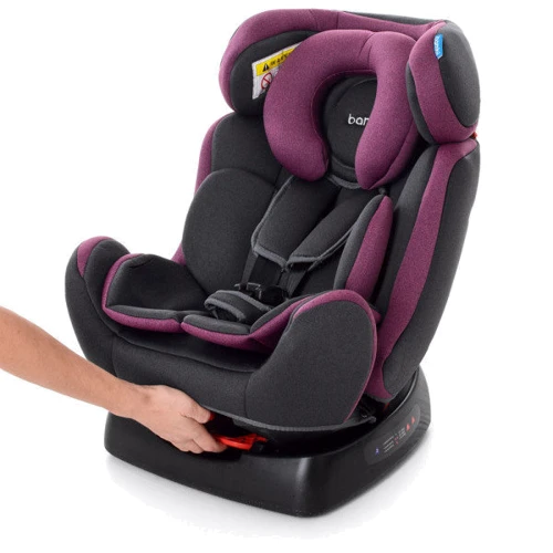 Автокресло Bambi M 3678 (pink grey): Вес ребенка 0 - 25 кг