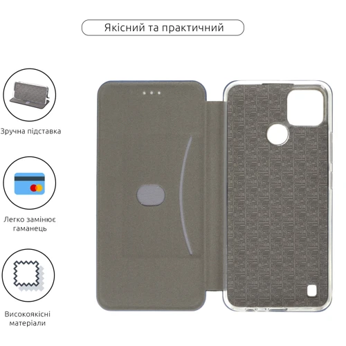 Аксессуар для смартфона Fashion Classy Blue for Realme C25Y / C21Y: Тип чехол-книжка