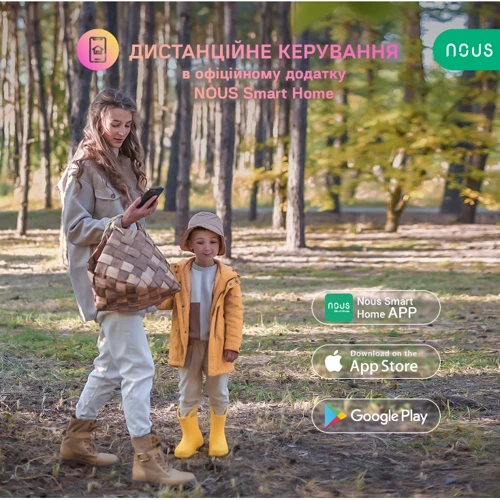 Выключатель 1/2 канальний Nous L13Z фото 3