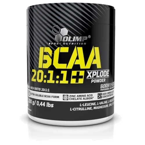 Аминокислота для спорта Olimp BCAA 20:1:1 Xplode 200 g /27 servings/ Cola