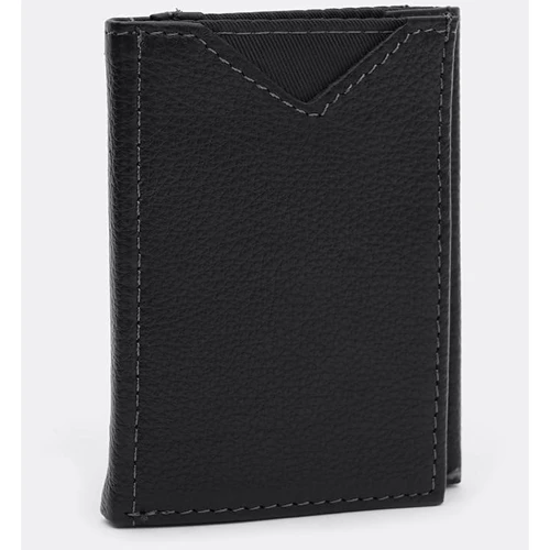 Мужской картхолдер Ricco Grande черный (K1610-a-black): Формат кошелька Вертикальный