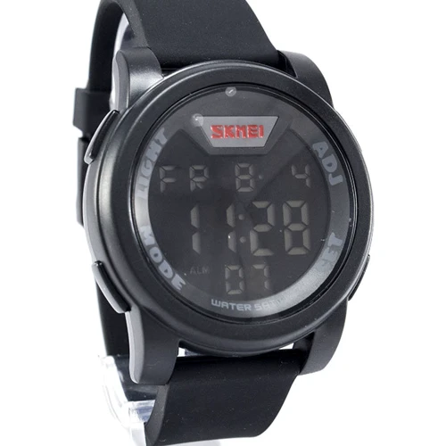 Наручные часы Skmei DG1218 Black: Механизм Кварцевый