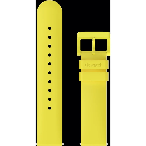 Ремешок Mobvoi 20mm Silicone Rubber Band Yellow for TicWatch E3 / TicWatch GTH / TicWatch C2 / C2 plus