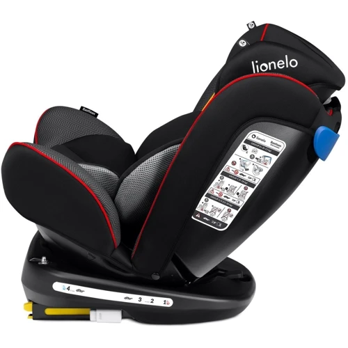 Автокрісло Lionelo Bastiaan Sporty Black (LO-BASTIAAN SPORTY BLACK) фото 7