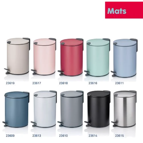 Відро для сміття KELA Mats блакитне 3 л (23609)