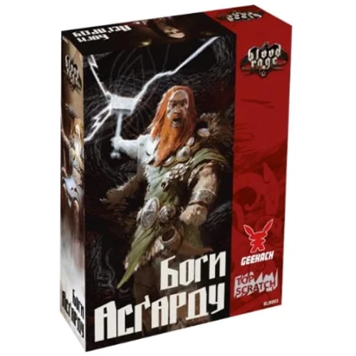 Настільна гра Geekach Games Кров і Лють. Боги Асгарда (Blood Rage: Gods of Asgard) (GKCH153BR)