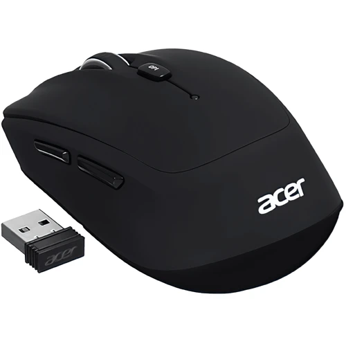 Мишка Acer OMR050 WL Black (ZL.MCEEE.00B): Ергономіка симметричная для левшей