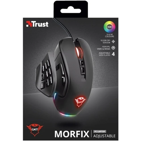 Мишка Trust GXT 970 Morfix Customisable Blue (23764) фото 11