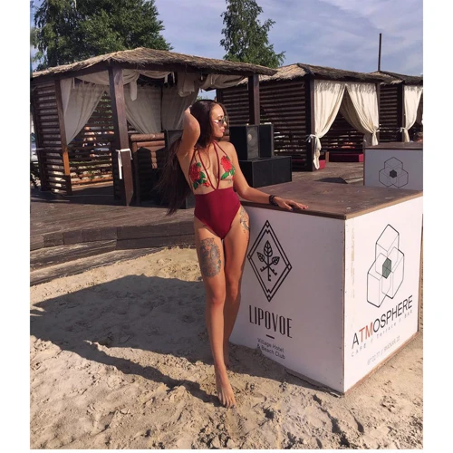 Боди NDS 8040 One Size Burgundy (22269)