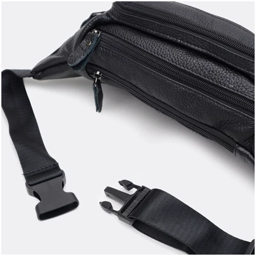 Мужская поясная сумка Keizer черная (k10045bl-black): Пол Мужской