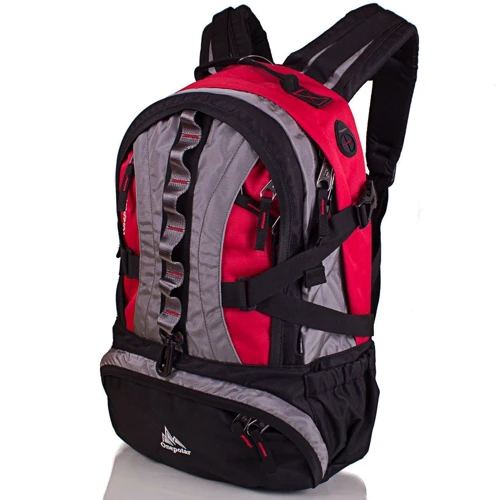 Мужской рюкзак Onepolar красный (W1003-red): Фактура Тканая, Матовая