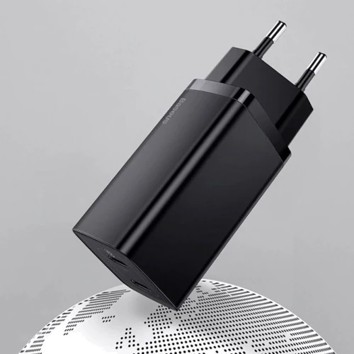 Зарядное устройство Baseus Wall Charger GaN2 2xUSB-C+USB 65W Black (CCGAN-B01) фото 7