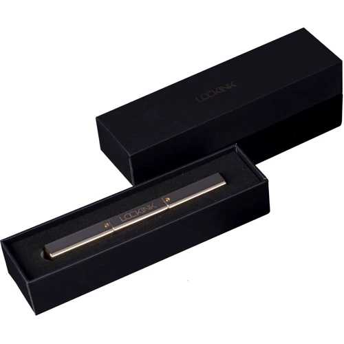 Эксклюзивный тиклер LOCKINK 5-head Flirting Tickler - Golden с пятью насадками