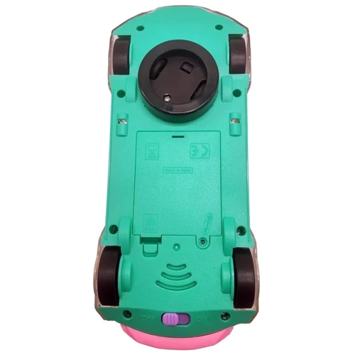 Авто музыкальное A-Toys цветные внутренние детали бирюзовый (XY.147-2(Turquoise))