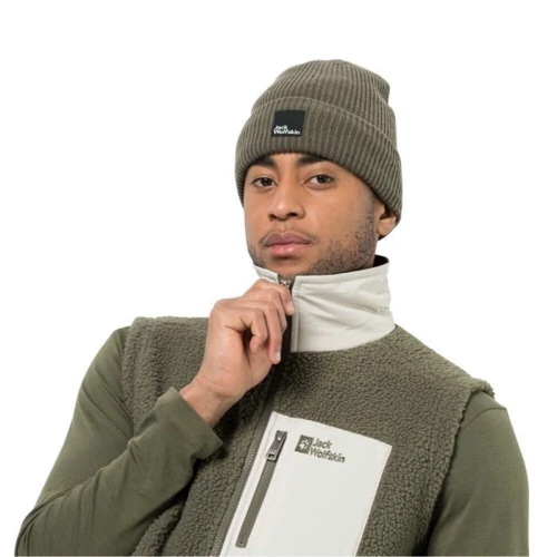 Шапка Jack Wolfskin Pergamon Beanie L оливковая (1910701_4550): Производитель Jack Wolfskin