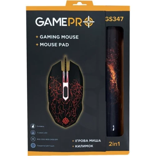 Мишка GamePro GS347 (Миша та поверхня)