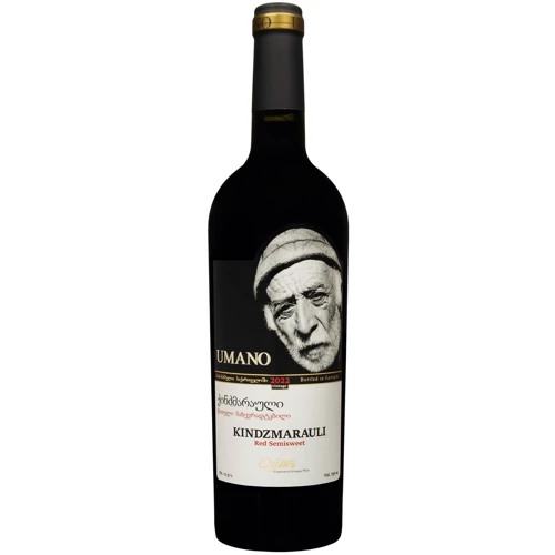 Вино Umano Kindzmarauli полусладкое красное 0.75 л (FSH_4860099002684)