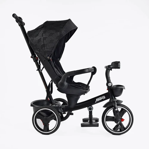 Дитячий велосипед Best Trike 3-х колісний чорний (9155/704-15): Тип 3х колесный велосипед
