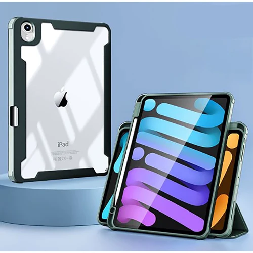 Аксесуар для iPad BeCover Magnetic 360 Rotating with Pencil mount Dark Green for iPad 10.9 (2022 / 2024) / iPad 11 2025 (708503): Колір зелений