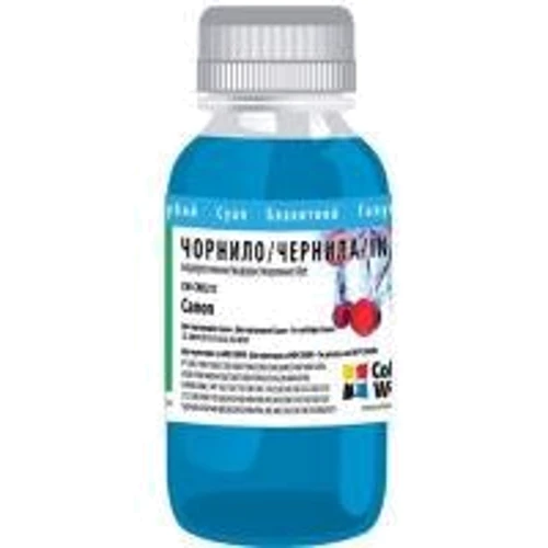 Чернила ColorWay Canon CL-41/38/411/511/CLI-8/426/521Cyan (CW-CW521C02): Цвет Cyan