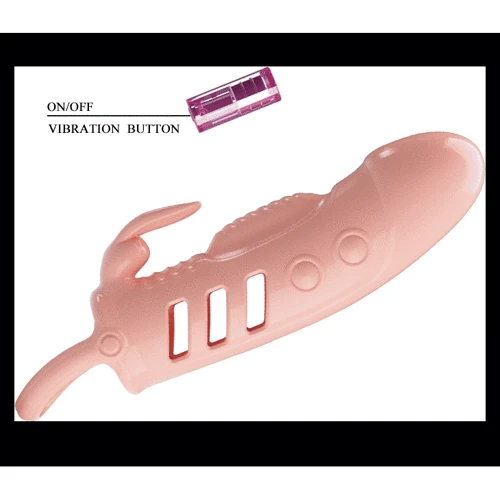 Удлиняющая насадка с вибростимуляцией PRETTY LOVE - PENIS SLEEVE Sloane, BI-026243