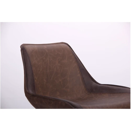 Стул барный Custer gunmetal, cowboy Coffe/Dark Brown фото 5