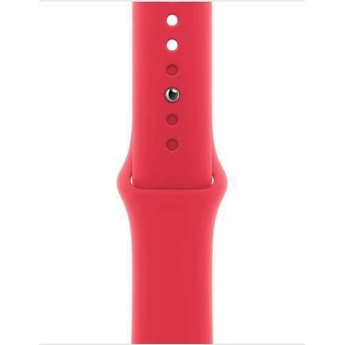 Apple Watch Series 9 41mm GPS (PRODUCT) RED Aluminum Case with (PRODUCT) RED Sport Band - M/L (MRXH3) : Материал корпуса алюминий