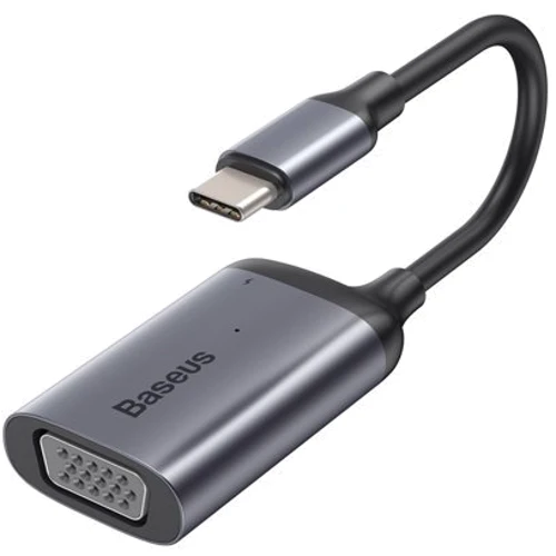 Адаптер Baseus Adapter USB-C to VGA Deep Gray (CAHUB-O0G)