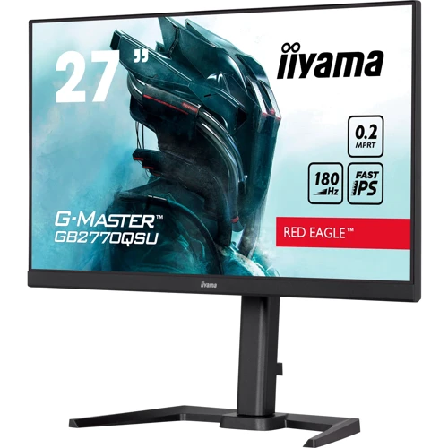 Монитор iiyama GB2770QSU-B6: Угол обзора, гор / верт 178°/178°