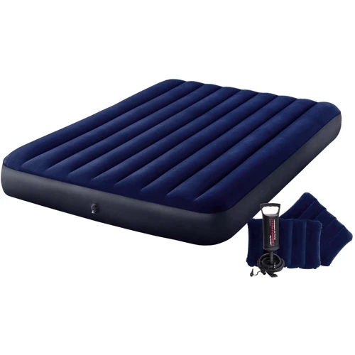 Надувний матрац Intex Classic Downy Airbed синій (64765): Тип Велюр-матрац